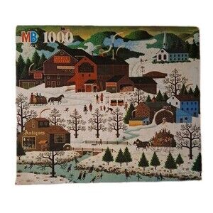 1991 MB Charles Wysocki Smoke Creek Landing 1000 Piece Puzzle Collectible